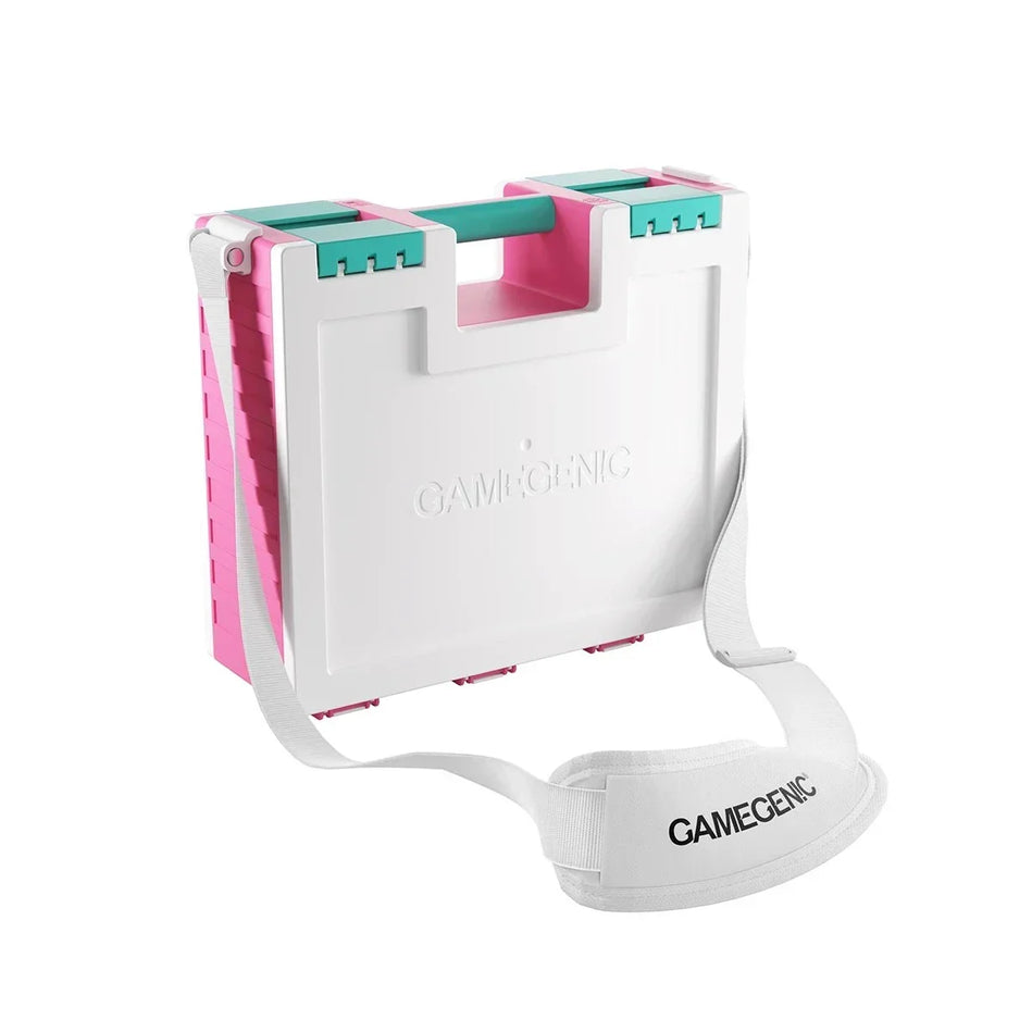 Gamegenic - Game Castle Pink/White/Teal TCG Zubehör