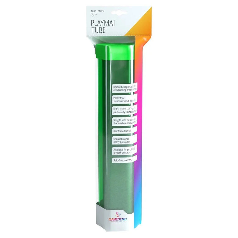 Gamegenic - Playmat Tube Green TCG Zubehör