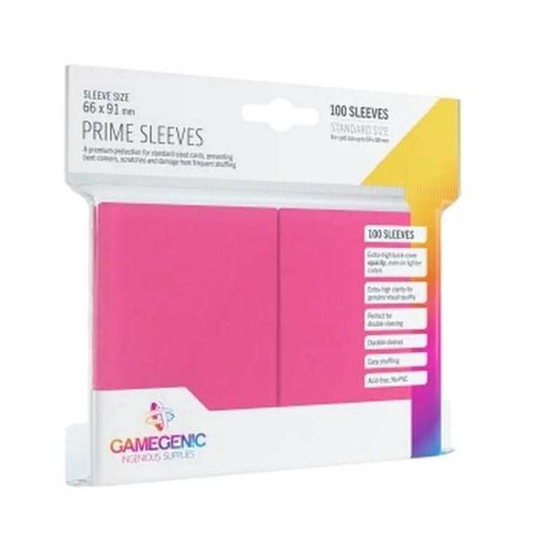 Gamegenic - Prime Sleeves - Standard Size Pink TCG Zubehör