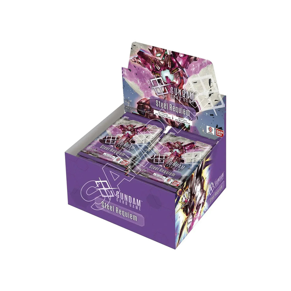 Gundam Card Game - Steel Requiem - Booster Display EN