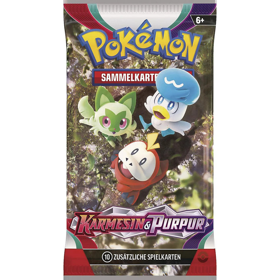 Karmesin & Purpur Booster - DE Sammelkartenspiel
