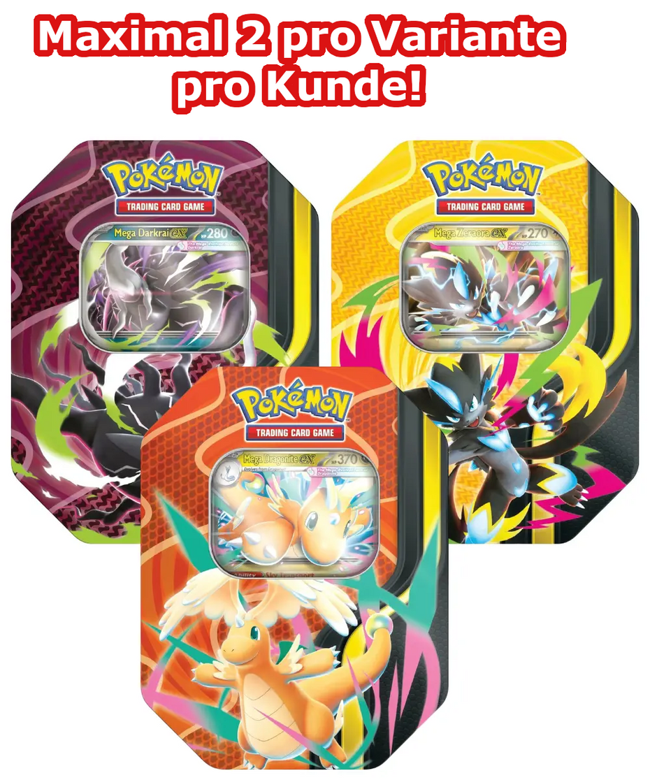 Pokémon Mega Force Tin DE