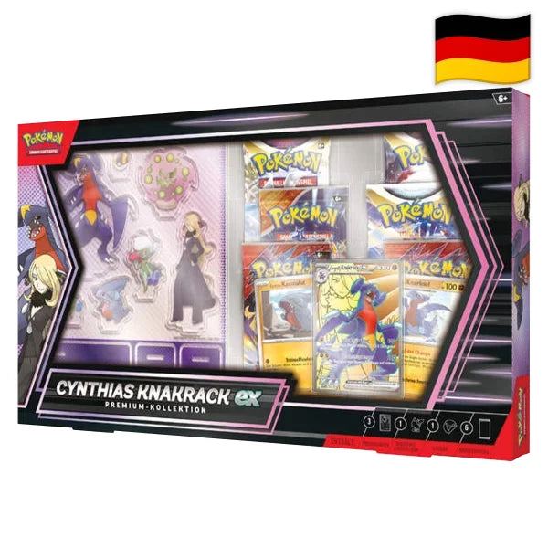Pokémon - Cynthia’s Knackrack ex - Premium Kollektion - DE