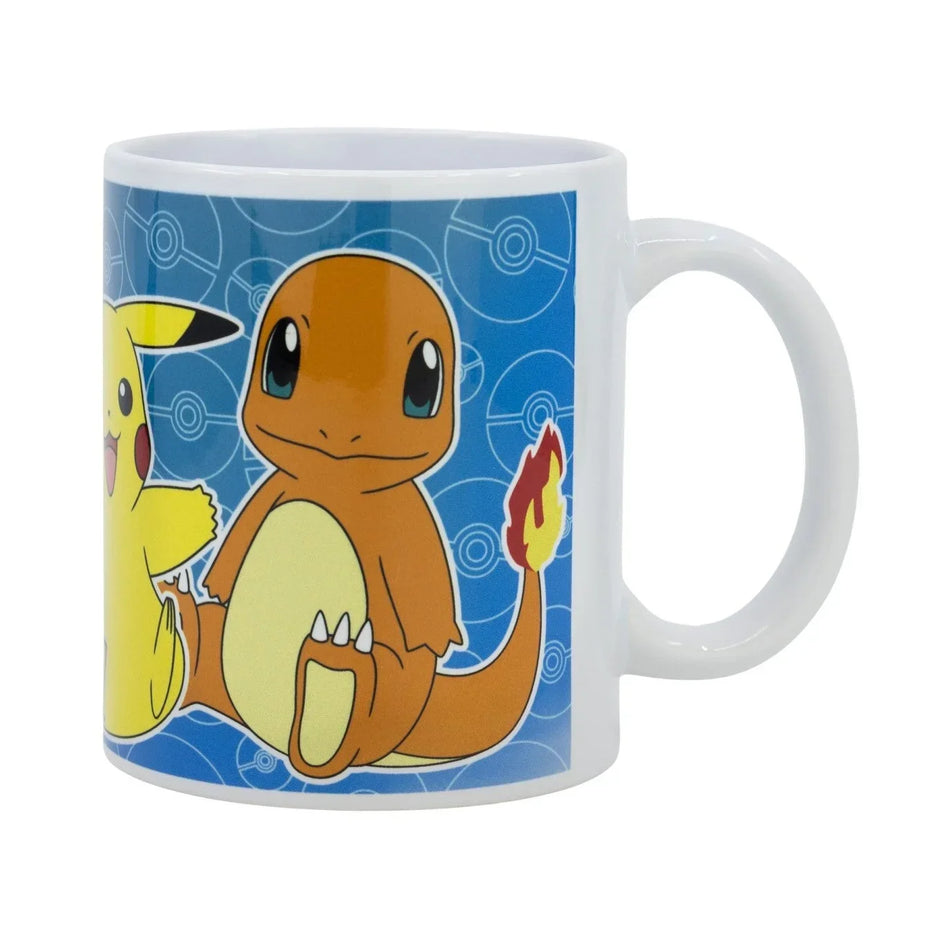 Pokémon Gaming Tassen Evoli Pikachu Glumanda Design