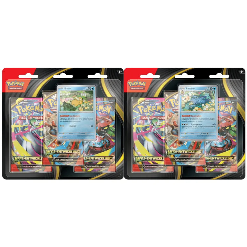 Pokémon - ME01 - Mega-Entwicklung - 3-Blister- DE