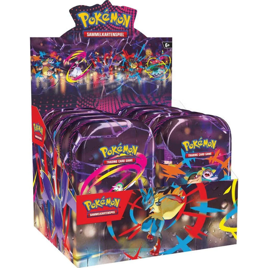 Pokémon - ME01 - Mega-Entwicklung - Mini-Tin - Display - DE