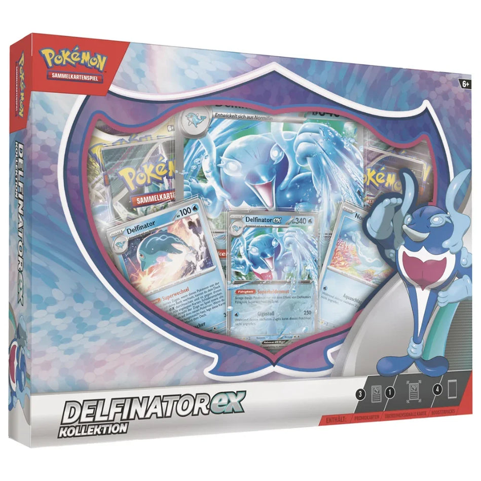 Pokémon Kollektion Delfinator ex DE Sammelkartenspiel