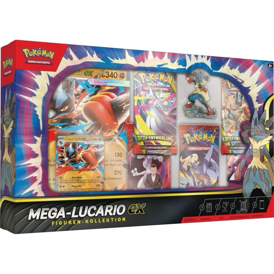 Pokémon - Mega-Lucario-ex Figuren Kollektion - DE