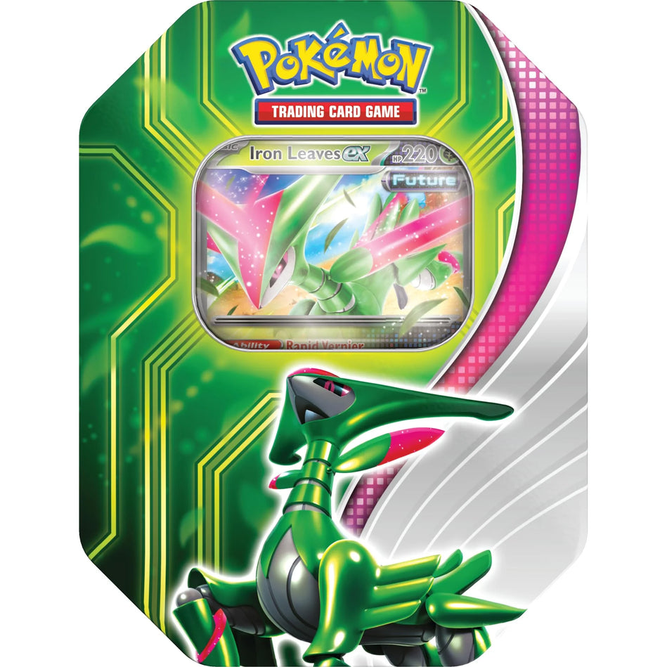 Pokémon - Paradox Clash Tins - EN Iron Leaves ex