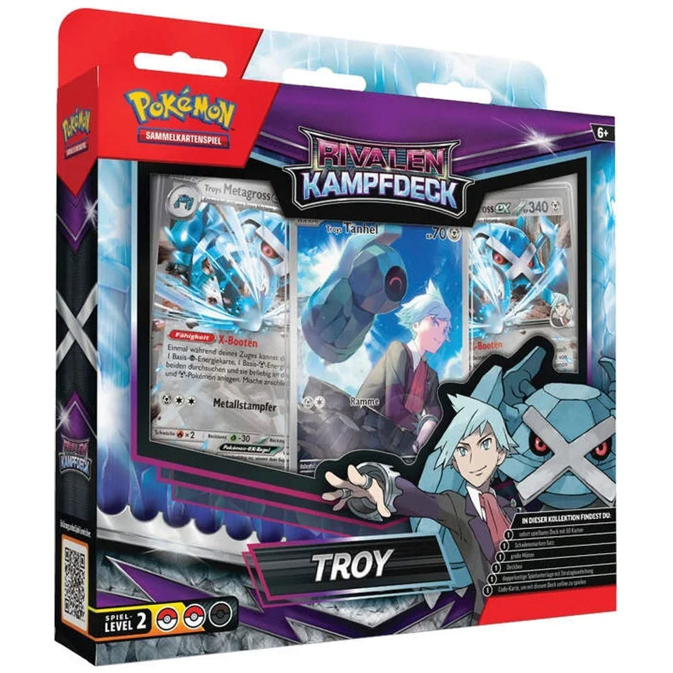 Pokémon - Rivalen Kampfdeck - DE Troy Sammelkartenspiel