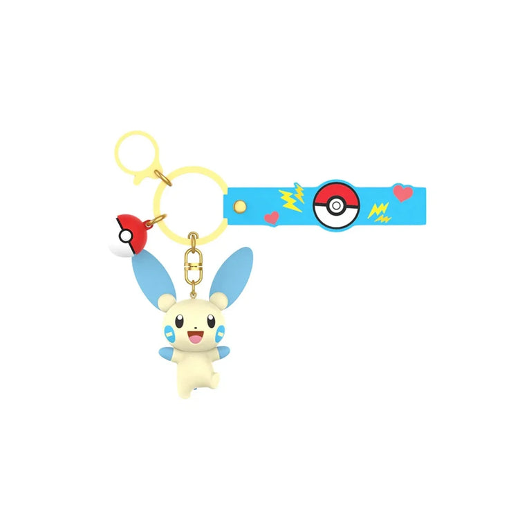 Pokémon Schlüsselanhänger verschiedene Figuren Minun TCG