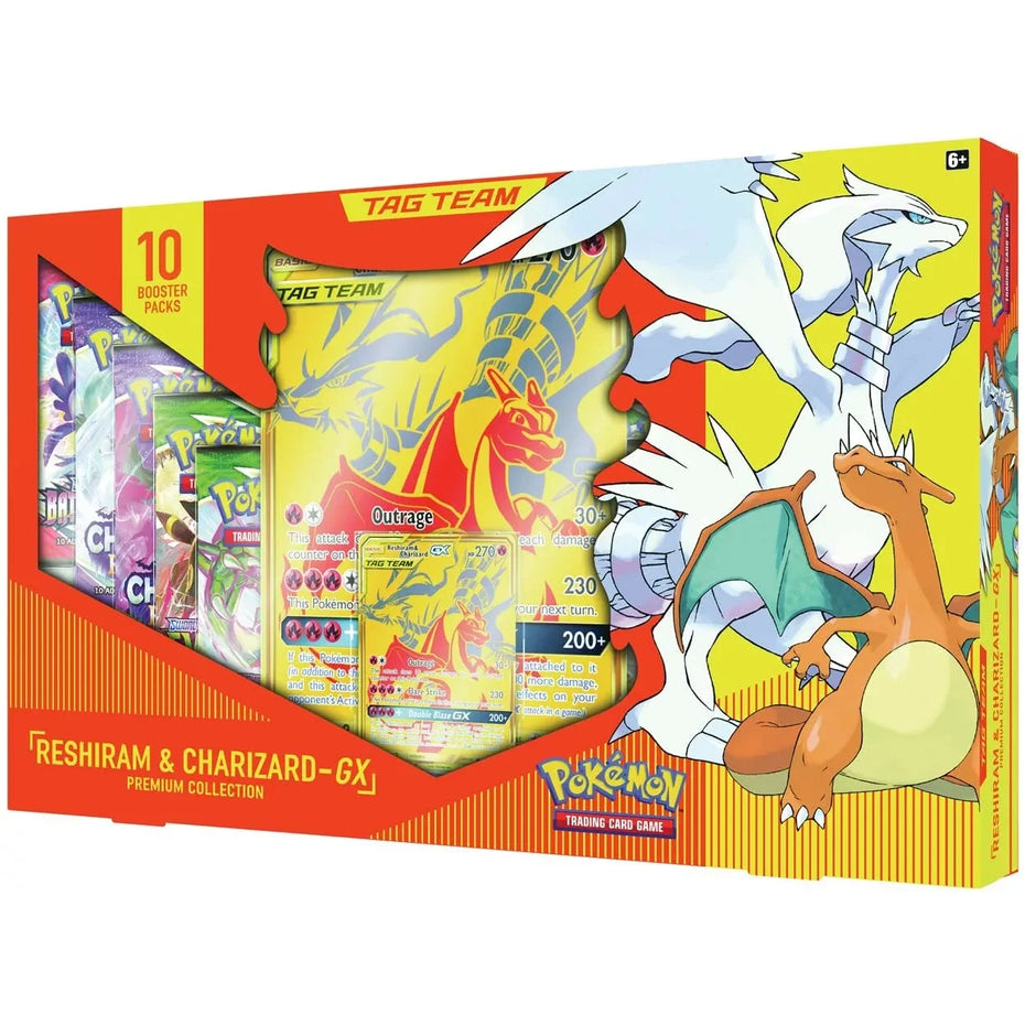 Pokémon - Tag Team - Reshiram & Charizard GX - Premium