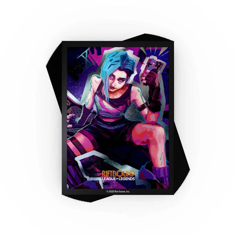 Riftbound League of Legends TCG Jinx Sleeves TCG Zubehör