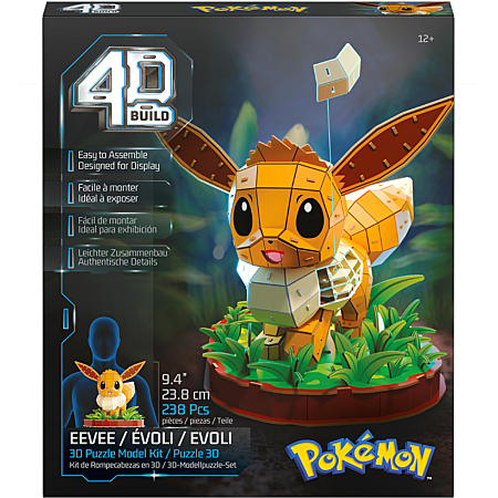 Spin Master 4D Build Pokémon Evoli – 238 Teile