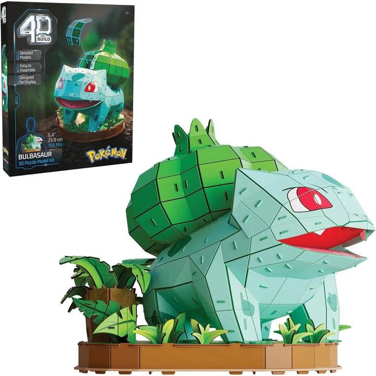 Spin Master 4D Build - Pokémon Figuren Bisasam Figuren