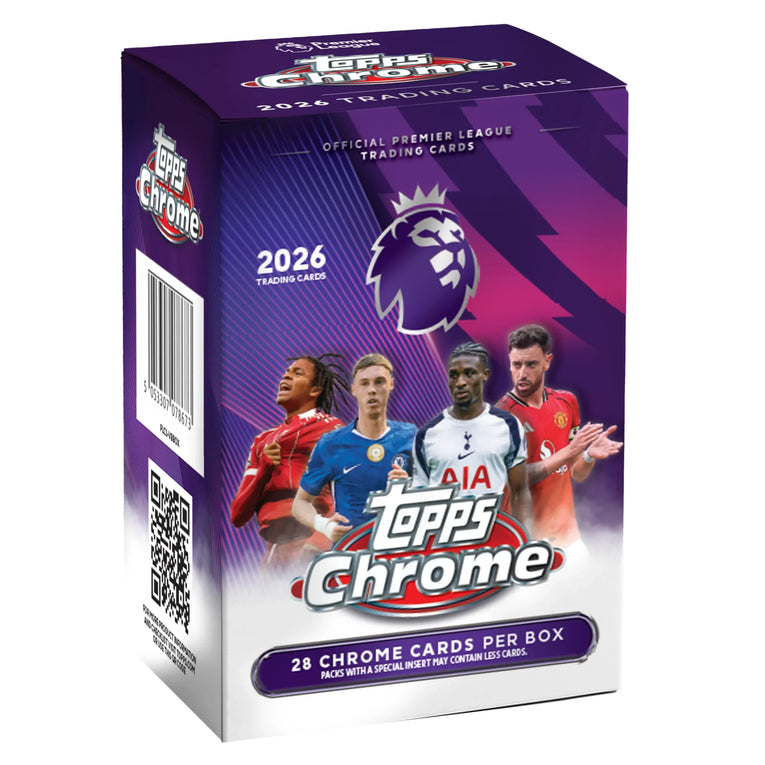 Topps Chrome Premier League 2026 - Value Box EN