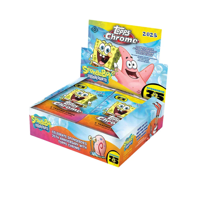Topps - Chrome - Spongebob Squarepants 25th Anniversary