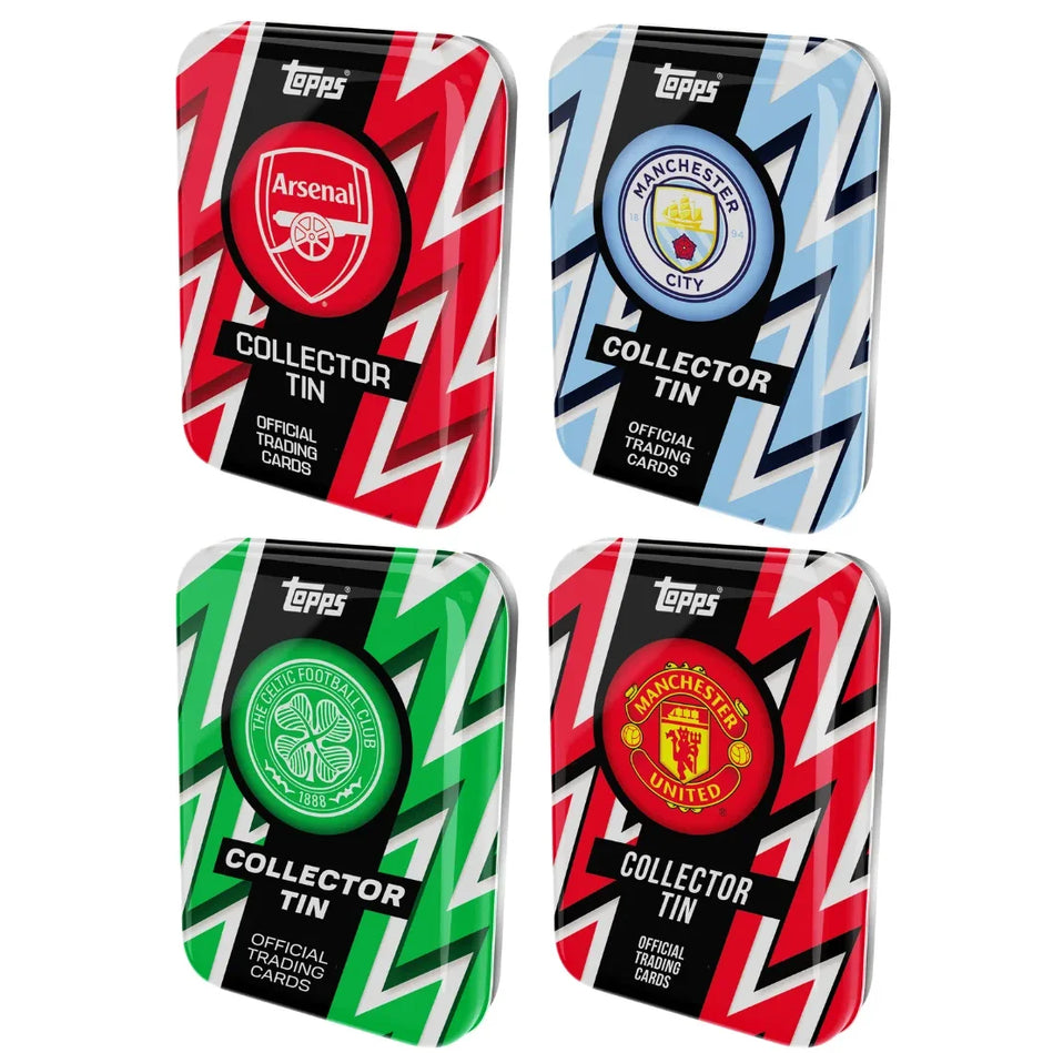 Topps - Collector Tin - United Kingdom Football Clubs