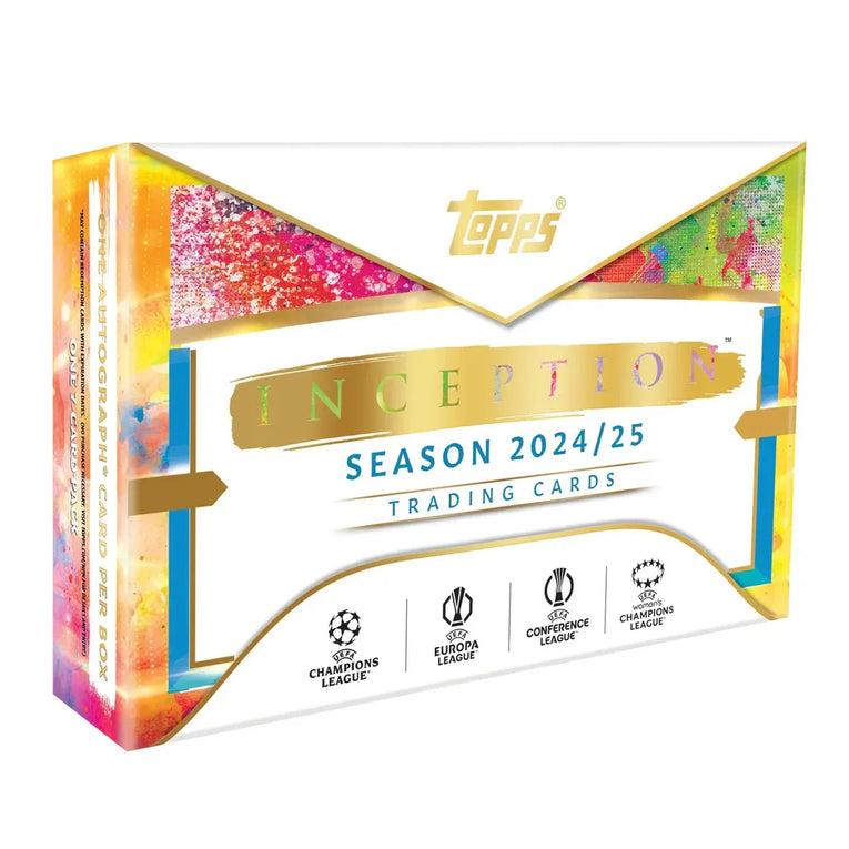 Topps Inception UEFA Club Competitions Soccer Hobby 2024/25