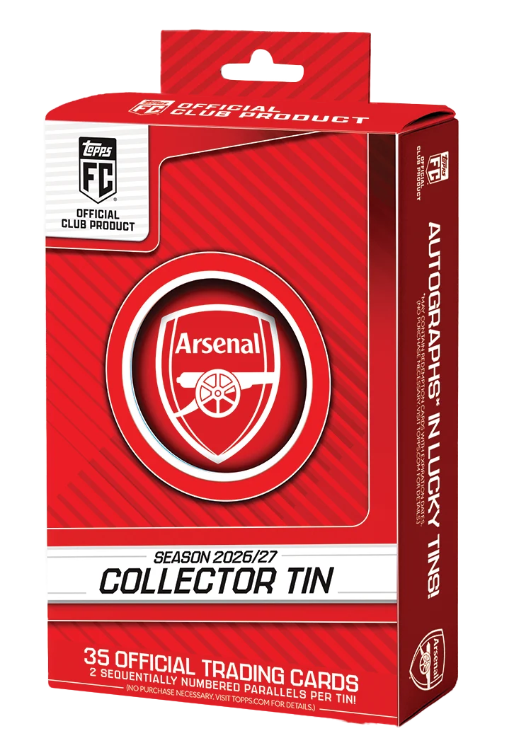 Topps Arsenal 2026/27 Collector Tin
