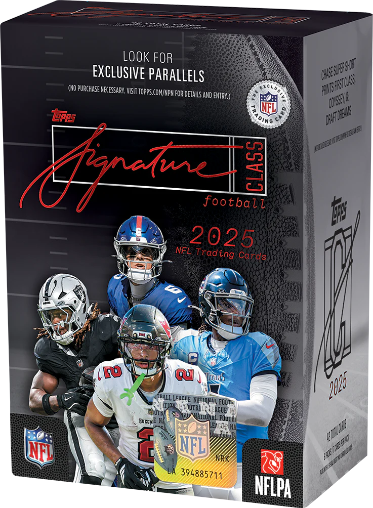 Topps Signature Class Football 2025 Value Box