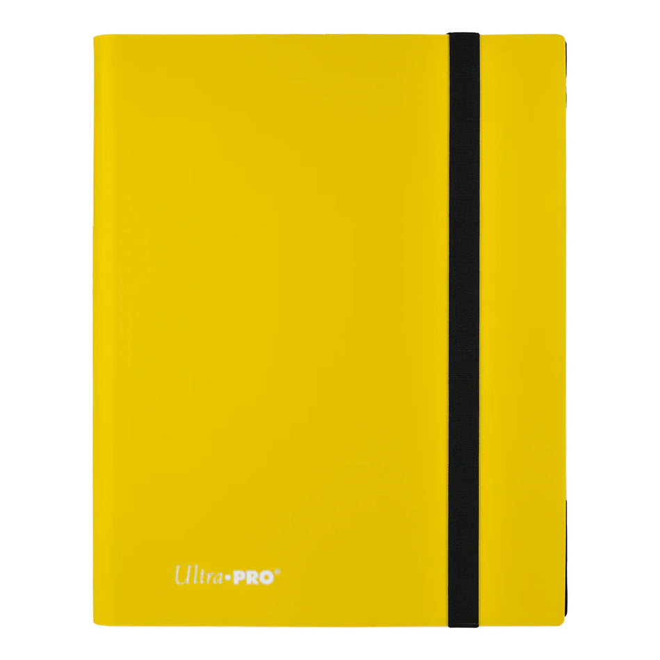 Ultra PRO - 9-Pocket PRO-Binder - Eclipse Lemon Yellow