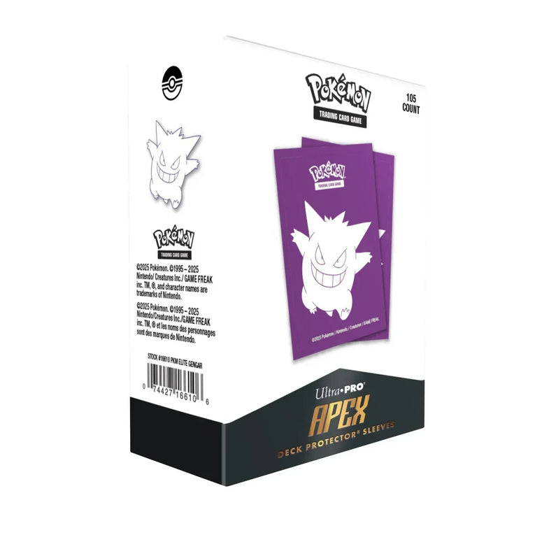 Ultra PRO - Elite Gengar 105ct Apex Deck Protector Sleeves
