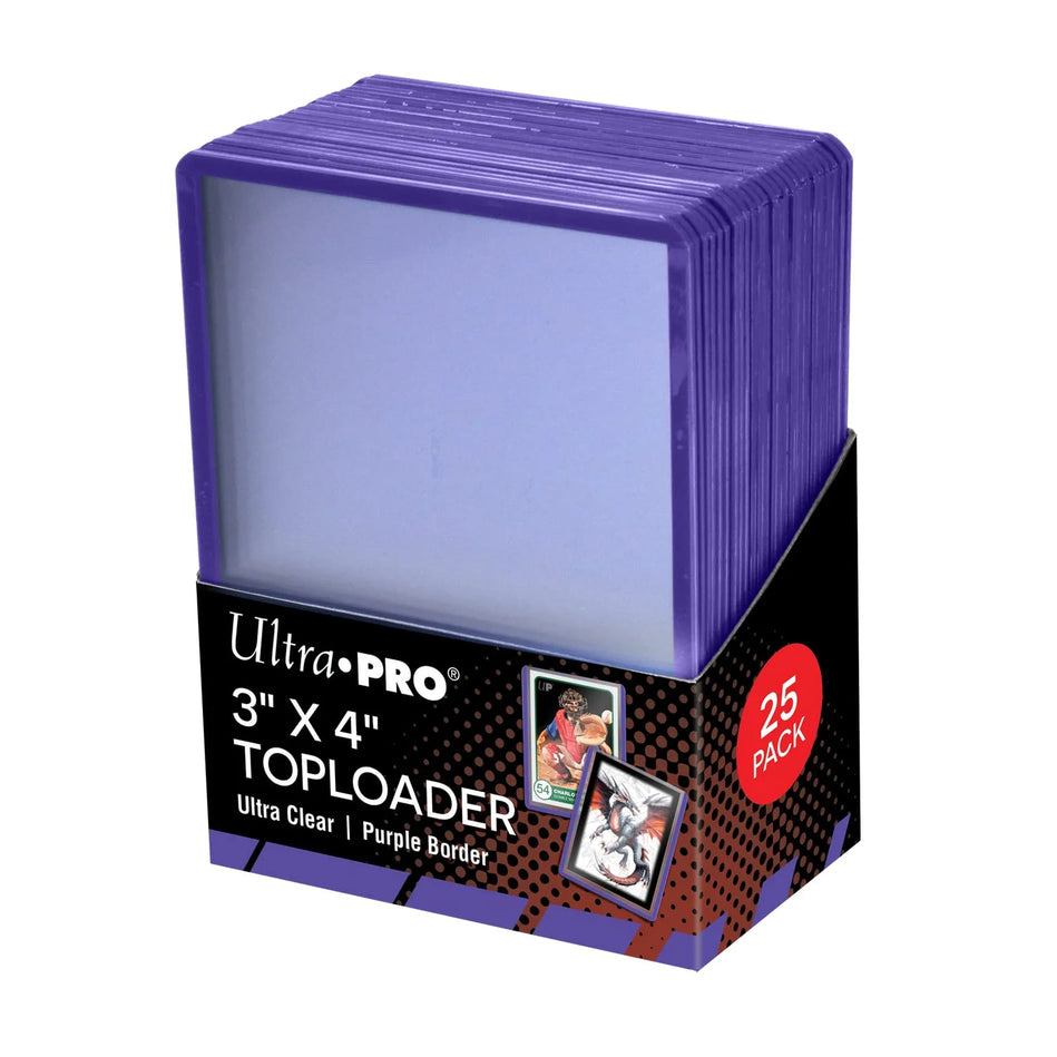 Ultra PRO - Toploader - 3’’x4’’ - Purple TCG Zubehör