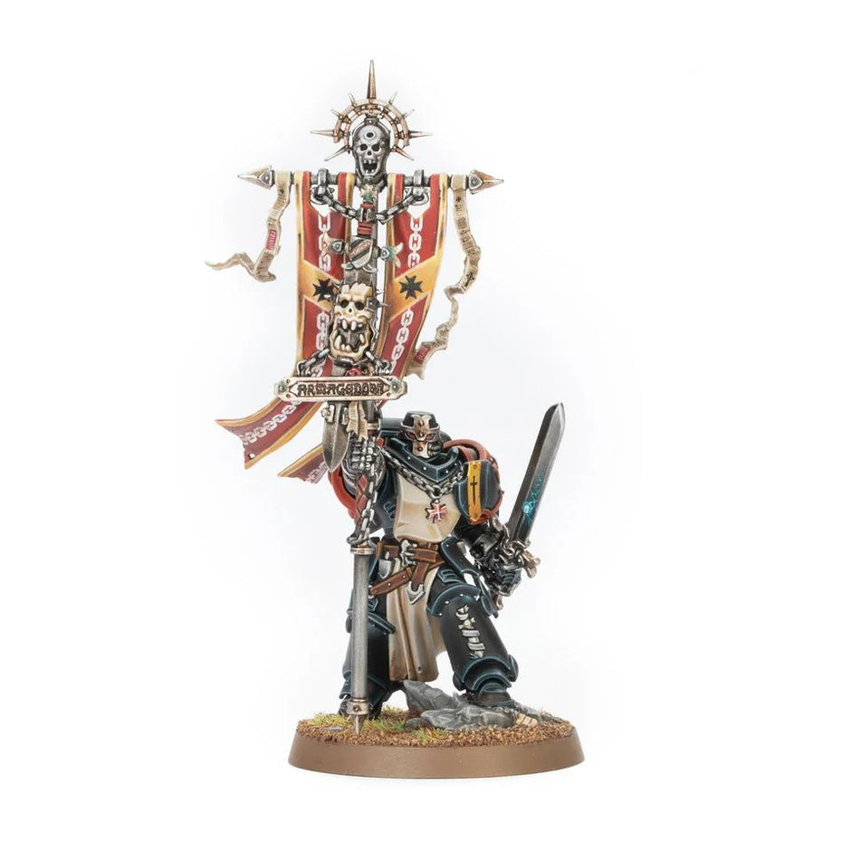 Warhammer 40k - Black Templars - Kreuzzug-Standartenträger
