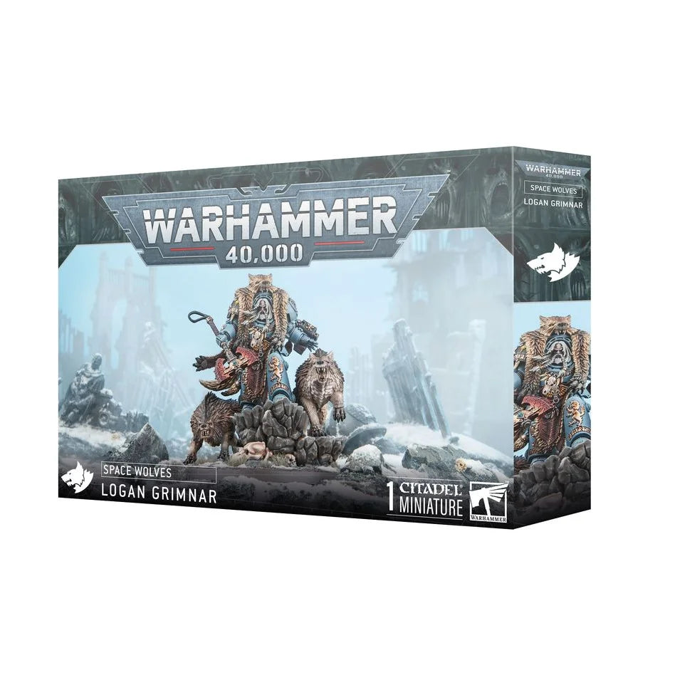Warhammer 40k - Figuren - Space Wolves - Logan Grimnar
