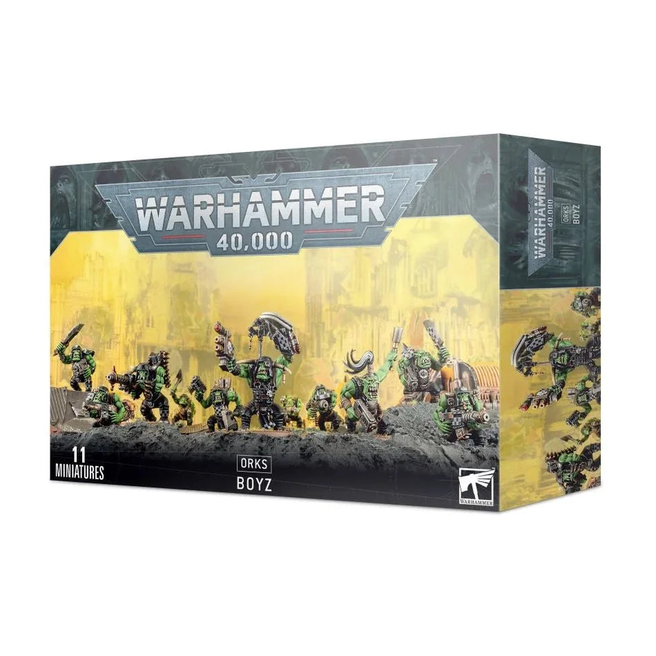 Warhammer 40k - Figuren - Xenos-Armeen - Orks - Boyz