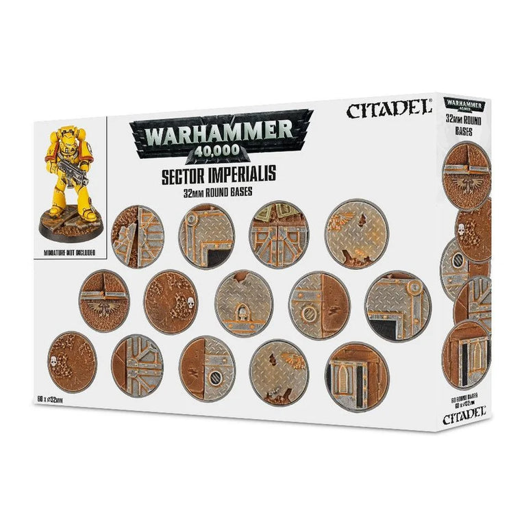 Warhammer 40k - Gestaltete Bases Warhammer 40k