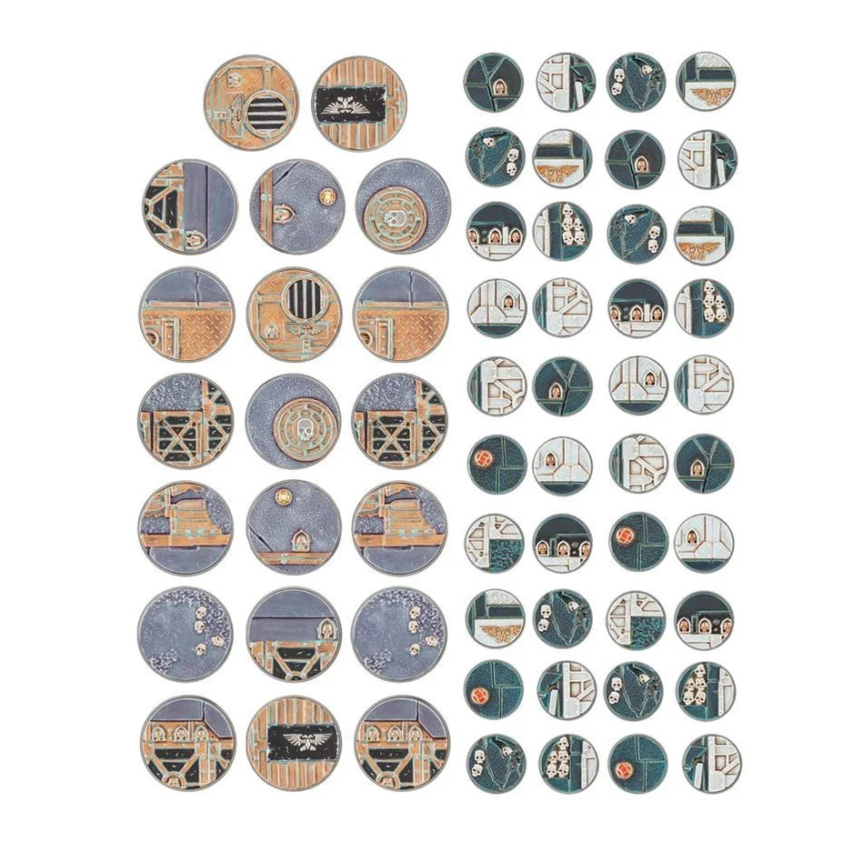 Warhammer 40k - Gestaltete Bases Sector Imperialis: